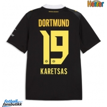 Borussia Dortmund Konstantinos Karetsas #19 Bortedrakt 2026-27 Kortermet